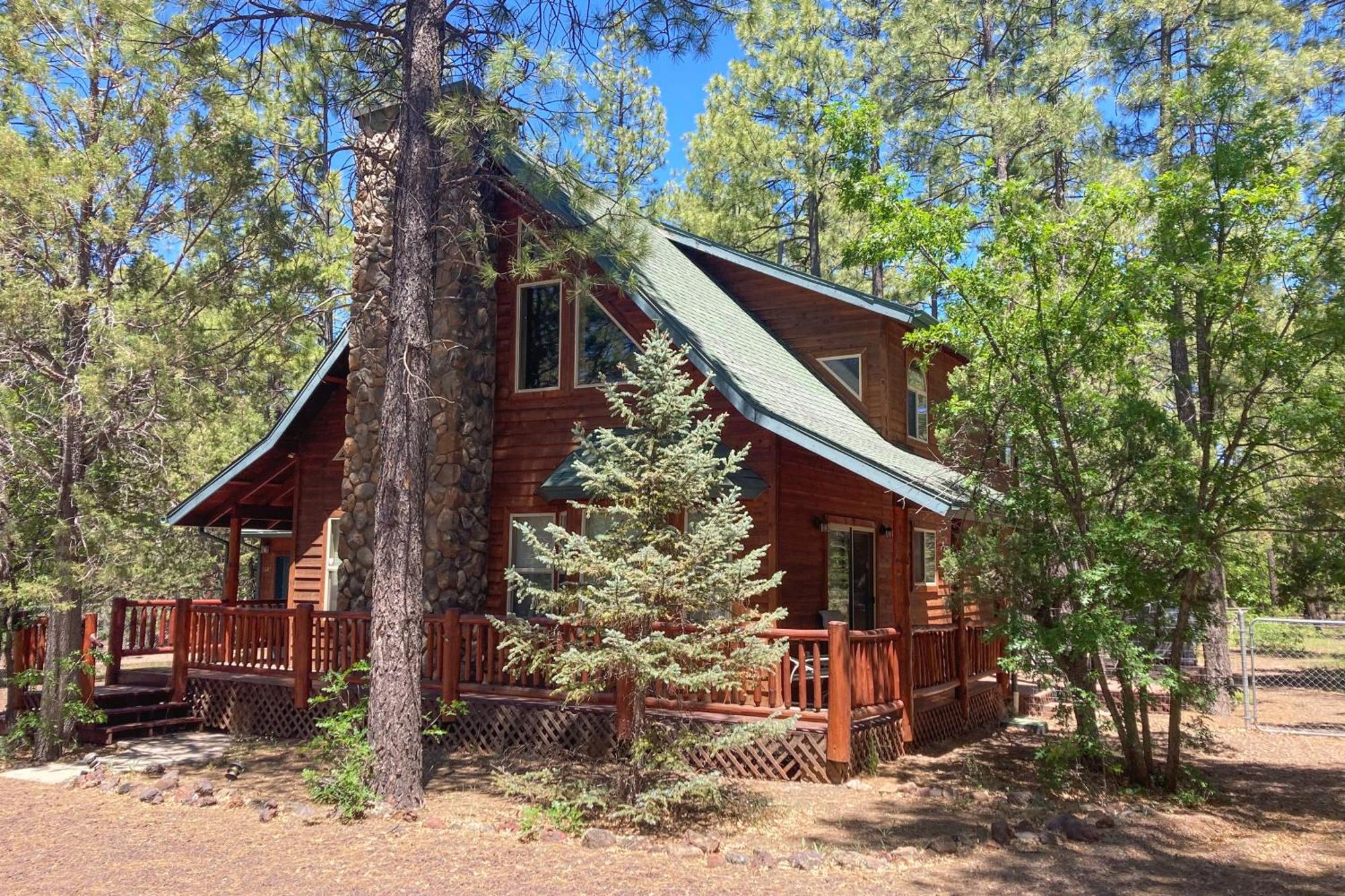 Вилла Whispering Pines Retreat Пайнтоп-Лейксайд Экстерьер фото